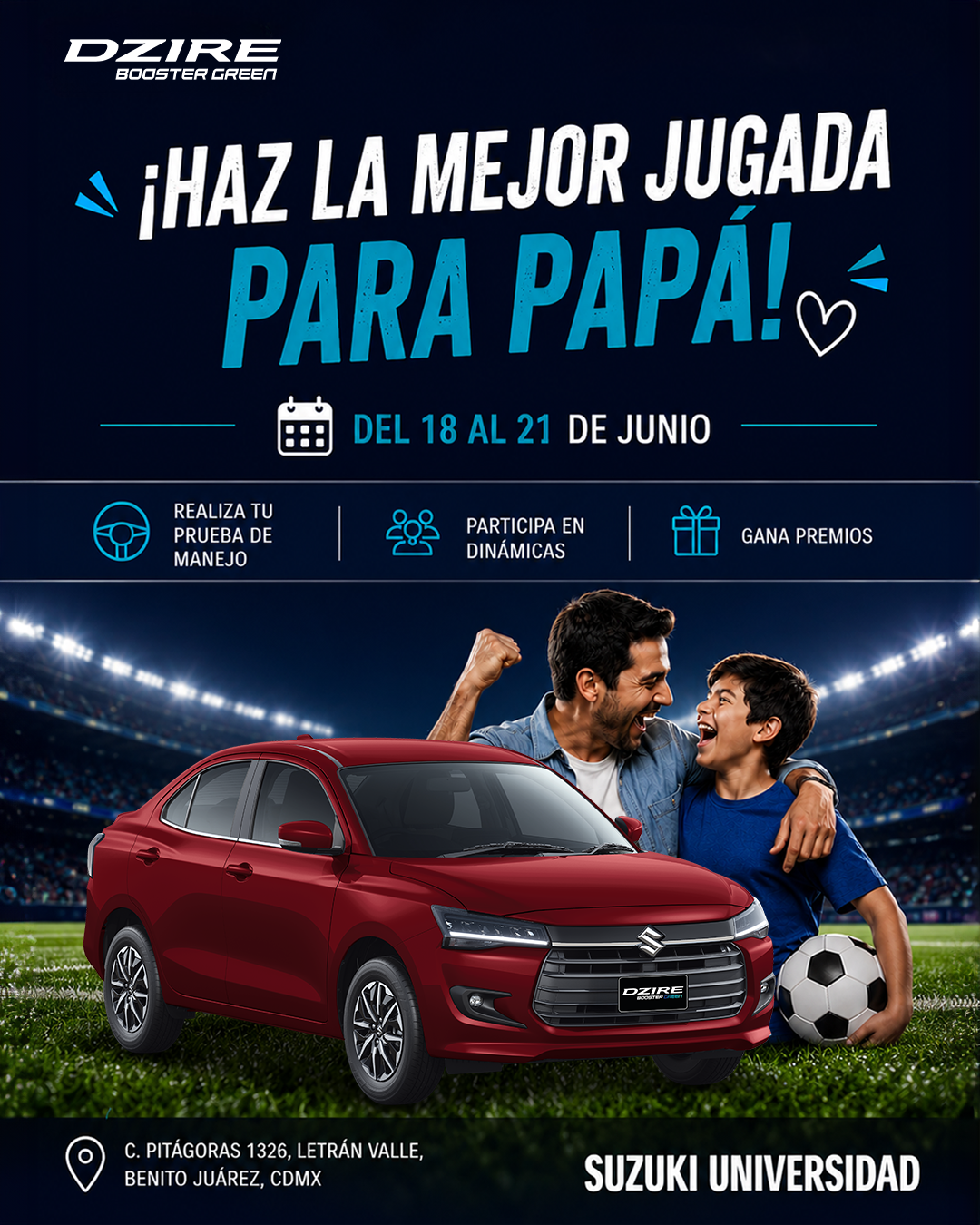 HAZ LA MEJOR JUGADA PARA PAPÁ